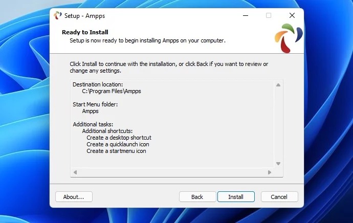 ampps windows 11 install